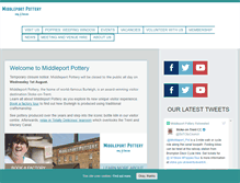 Tablet Screenshot of middleportpottery.org